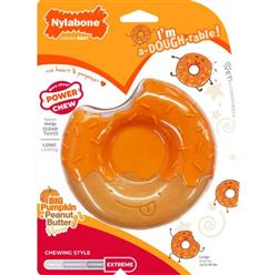 Nylabone Power Chew Limited Donut Pb/Pumpkin Large