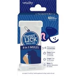 Vetality Twist & Lick 8 In 1 Supplement Beef 2.3oz.