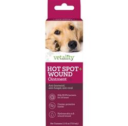 Vetality Hot Spot & Wound Ointment For Pets  2.5oz.