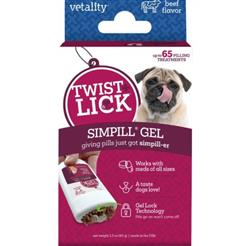 Vetality Twist & Lick Simpill Beef 2.3oz.