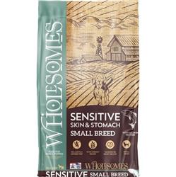 Wholesomes Sm Breed Sensitive Skin & Stomach Food Salmon 12 Lb