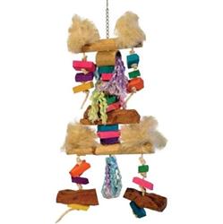 Prevue Fluff N Stuff Bird Toy  Xl-13 x 4 x 29
