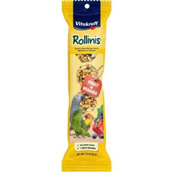 Vitakraft Rollinis Bird Treat For Parrots Fruit & Veggies 1.3oz.