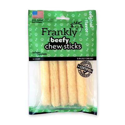 Beefy Chew Sticks 5ct 5" Original