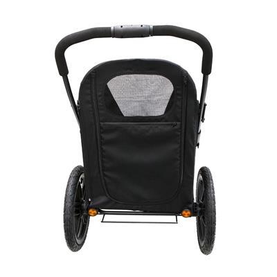 Black Breeze Pet Jogger with Tire Pump