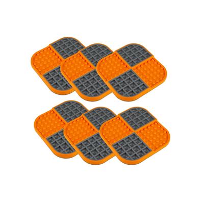 LickiMat Slomo - Orange 6 Pack - 20% Off! - with display box