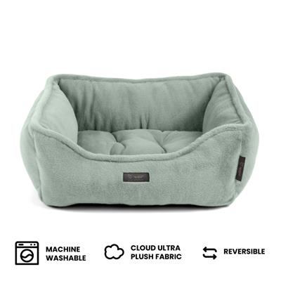 Nandog Dream ONE Cloud Dog Bed in Green - Medium 25x22 in