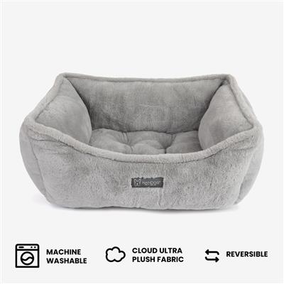 Nandog Super Cloud Reversible Dog Bed in Gray
