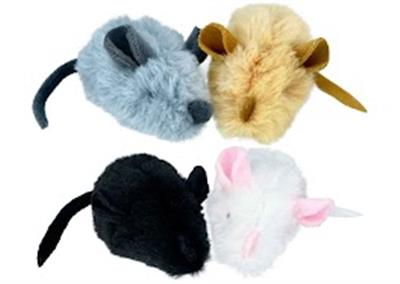 Multipet Eco Mice Cat Toy 2Pk 6"