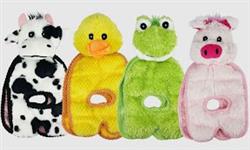 Multipet Squeaker Mat Tugs (Assorted) 14 Inch