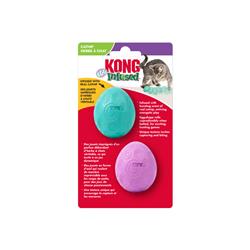 KONG Infused Catnip Egg Cat Toy 1ea/2 pk