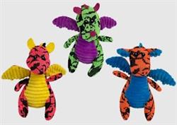 Multipet Dragon Dog Toy Assorted 1ea/5 in