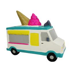 Multipet Ice Cream Trucks Latex Dog Toy, 6.5"