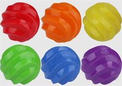 Multipet Spiral Balls Ball(Assorted) 4 Inch