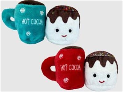 Multipet Hot Cocoa-Marshmallow 2Pk 3 Inch(Assorted)
