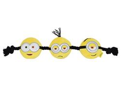 Multipet Minion 3-Head Dog Rope Toy 17"