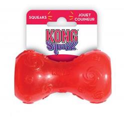 KONG Squeezz Dumbbell Dog Toy Assorted 1ea/SM