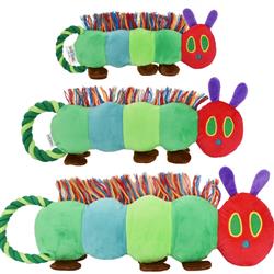 Multipet Eric Carle Very Hungry Caterpillar Rope Tug 9"