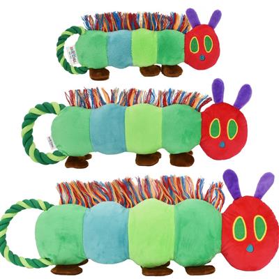 Multipet Eric Carle Very Hungry Caterpillar Rope Tug 9"