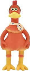 Multipet Chicken Run Ginger Latex Dog Toy 10"