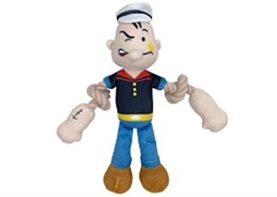 Multipet Popeye with Rope Arms 12 Inch