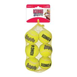 KONG Air Dog Squeaker Dog Toy Balls 1ea/6 pk, MD