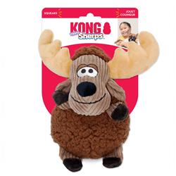 KONG Sherps Floofs Moose Plush SqueakDog Toy 1ea/MD