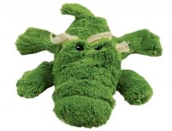 KONG Cozie Ali Alligator Plush Dog Toy Green 1ea/MD