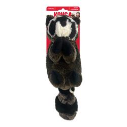 KONG Wild Low Stuff Creatures Dog Toy Raccoon 1ea/MD