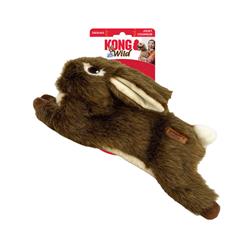 KONG Wild Low Stuff Creatures Dog Toy Rabbit 1ea/MD