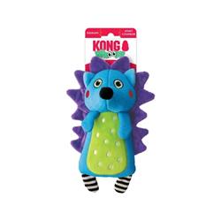 KONG Whoopz Hedgehog Dog Toy Blue 1ea/SM