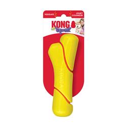 KONG Squeezz Tennis Stick Dog Toy Yellow 1ea/MD