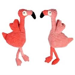 Multipet Pet Envy Corduroy Flamingos Dog Toy Assorted 1ea/17 in