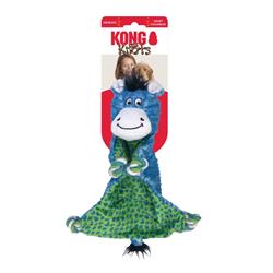 KONG Knots Flatz Dog Toy Zebra 1ea/MD/LG