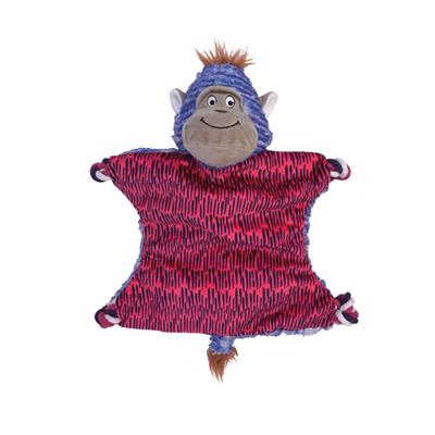 KONG Knots Flatz Dog Toy Monkey 1ea/SM/MD