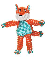 KONG Floppy Knots Fox Dog Toy Multi-Color 1ea/MD/LG