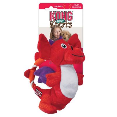 KONG Dragon Knots Dog Toy Assorted 1ea/MD/LG