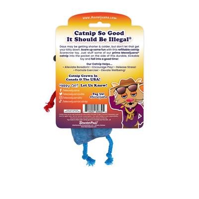 Meowijuana "Get Spooked" - Scarecrow Fillable Catnip Toy