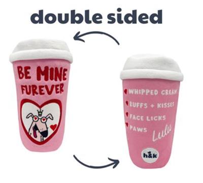 Be Mine Furever Coffee Dog Toy