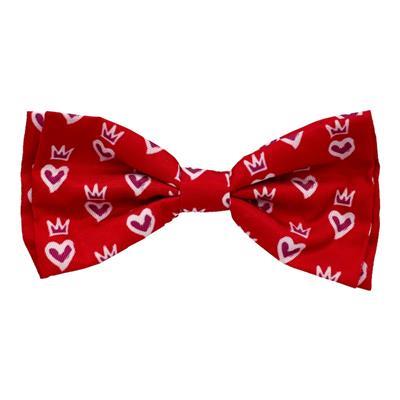 King & Queen of Hearts Bow Tie