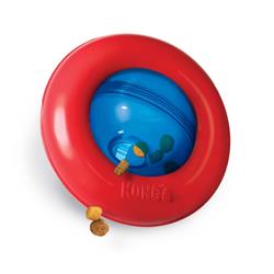 KONG Gyro Treat Dispenser Dog Toy Red/Blue 1ea/LG