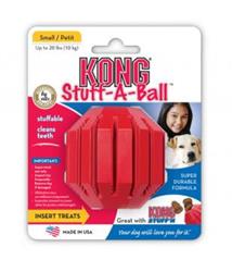 KONG Stuff-A-Ball Dog Toy Red 1ea/SM, 2.5 in