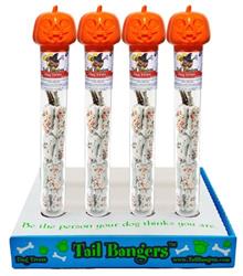Pumpkin Tube with Dog Treats - 6 oz.
