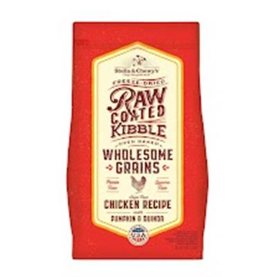 Stella and Chewys Dog Raw Coated Wholesome Puppy Chicken Pumpkin Quinoa 3.5Lb**