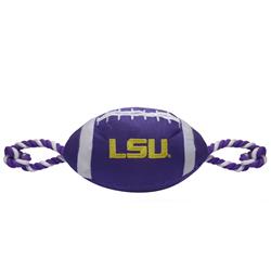 LSU Tigers Nylon Football Dog Toy
