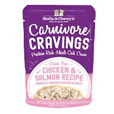 Stella and Chewys Carnivore Cravings Chicken and Salmon Recipe 2.8oz. (Case of 24)