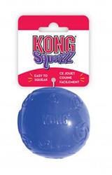 KONG Squeezz Ball Dog Toy Color Assorted 1ea/LG