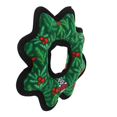 Tuffy Holiday Medium Gear Ring Wreath