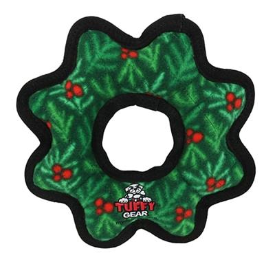 Tuffy Holiday Medium Gear Ring Wreath