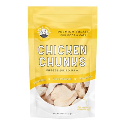 Oma'S Pride Dog Freeze-Dried Chicken Breast Chunks 1.5Oz